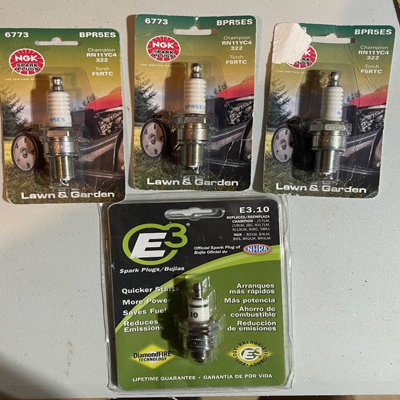 (3) NGK Honda Lawn Mower Spark Plug, 6773 - Picture 1 of 2